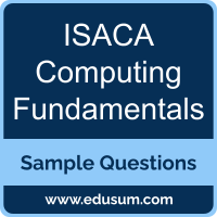 Computing Fundamentals Dumps, Computing Fundamentals PDF, Computing Fundamentals VCE, ISACA Computing Fundamentals VCE, ISACA Computing Fundamentals PDF