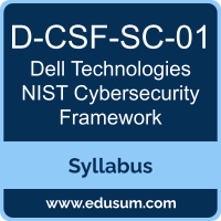 NIST Cybersecurity Framework PDF, D-CSF-SC-01 Dumps, D-CSF-SC-01 PDF, NIST Cybersecurity Framework VCE, D-CSF-SC-01 Questions PDF, Dell Technologies D-CSF-SC-01 VCE, Dell Technologies NIST Cybersecurity Framework Dumps, Dell Technologies NIST Cybersecurity Framework PDF