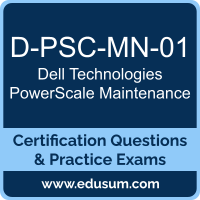 PowerScale Maintenance Dumps, PowerScale Maintenance PDF, D-PSC-MN-01 PDF, PowerScale Maintenance Braindumps, D-PSC-MN-01 Questions PDF, Dell Technologies D-PSC-MN-01 VCE, Dell Technologies PowerScale Maintenance Dumps
