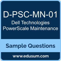 PowerScale Maintenance Dumps, D-PSC-MN-01 Dumps, D-PSC-MN-01 PDF, PowerScale Maintenance VCE, Dell Technologies D-PSC-MN-01 VCE, Dell Technologies PowerScale Maintenance PDF