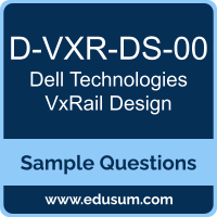 VxRail Design Dumps, D-VXR-DS-00 Dumps, D-VXR-DS-00 PDF, VxRail Design VCE, Dell Technologies D-VXR-DS-00 VCE, Dell Technologies VxRail Design PDF