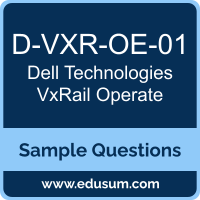 VxRail Operate Dumps, D-VXR-OE-01 Dumps, D-VXR-OE-01 PDF, VxRail Operate VCE, Dell Technologies D-VXR-OE-01 VCE, Dell Technologies VxRail Operate v2 PDF