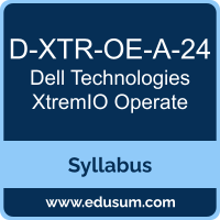 XtremIO Operate PDF, D-XTR-OE-A-24 Dumps, D-XTR-OE-A-24 PDF, XtremIO Operate VCE, D-XTR-OE-A-24 Questions PDF, Dell Technologies D-XTR-OE-A-24 VCE, Dell Technologies XtremIO Operate Dumps, Dell Technologies XtremIO Operate PDF