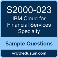 Cloud for Financial Services Specialty Dumps, S2000-023 Dumps, S2000-023 PDF, Cloud for Financial Services Specialty VCE, IBM S2000-023 VCE, IBM Cloud for Financial Services Specialty PDF