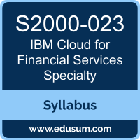 Cloud for Financial Services Specialty PDF, S2000-023 Dumps, S2000-023 PDF, Cloud for Financial Services Specialty VCE, S2000-023 Questions PDF, IBM S2000-023 VCE, IBM Cloud for Financial Services Specialty Dumps, IBM Cloud for Financial Services Specialty PDF
